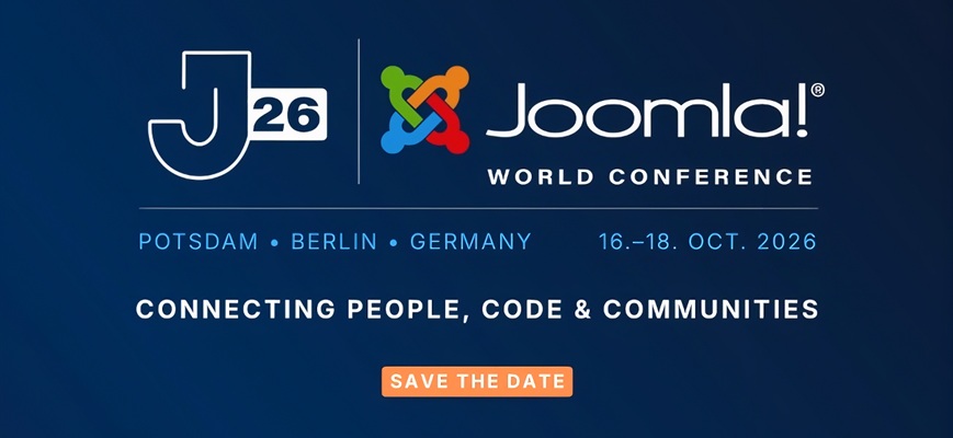 Join the Joomla World Conference 2026 in Berlin, Germany
